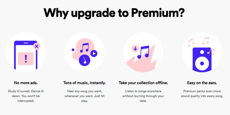 Does Spotify Premium For Students Not Let You Download Songs